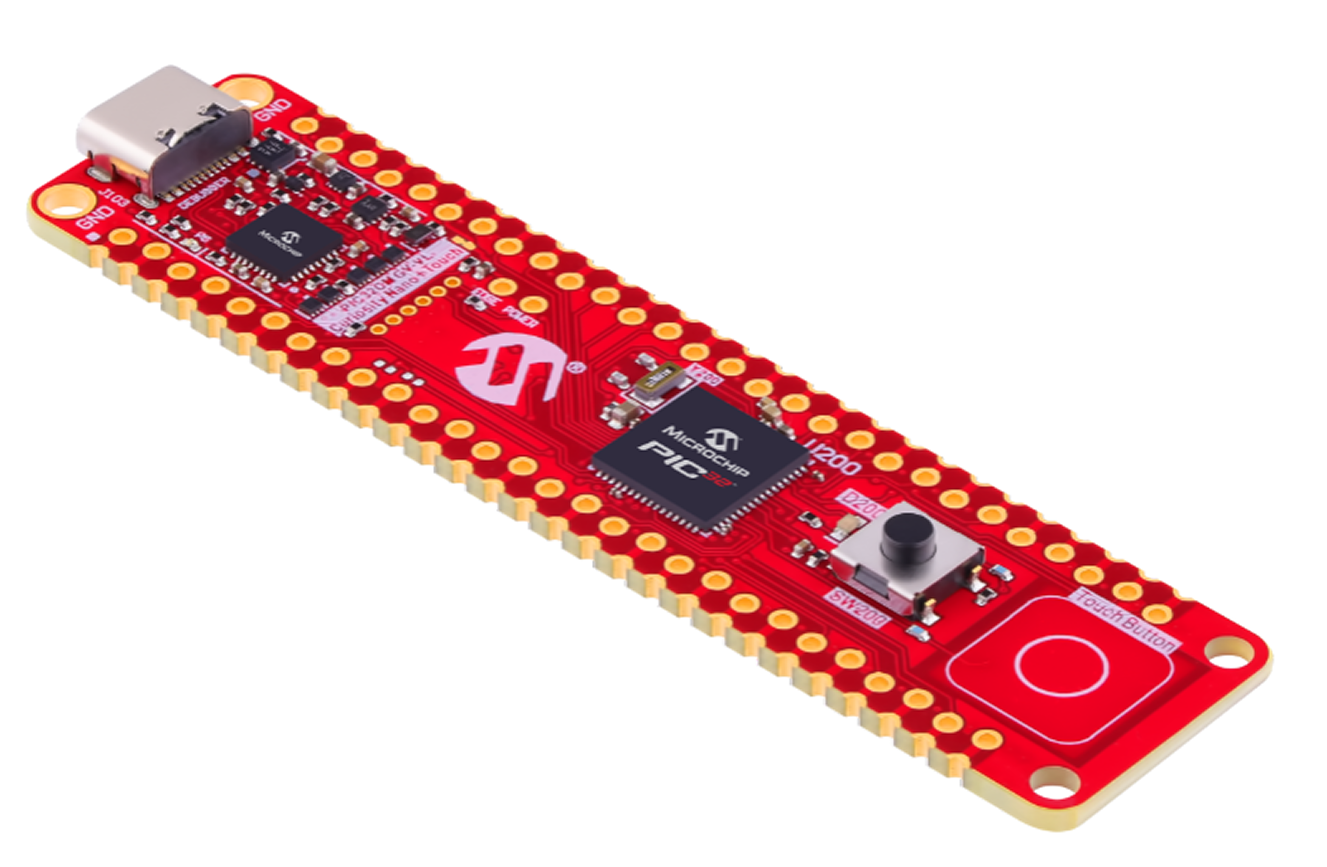 PIC32GV Curiosity Nano+ Touch Evaluation Kit